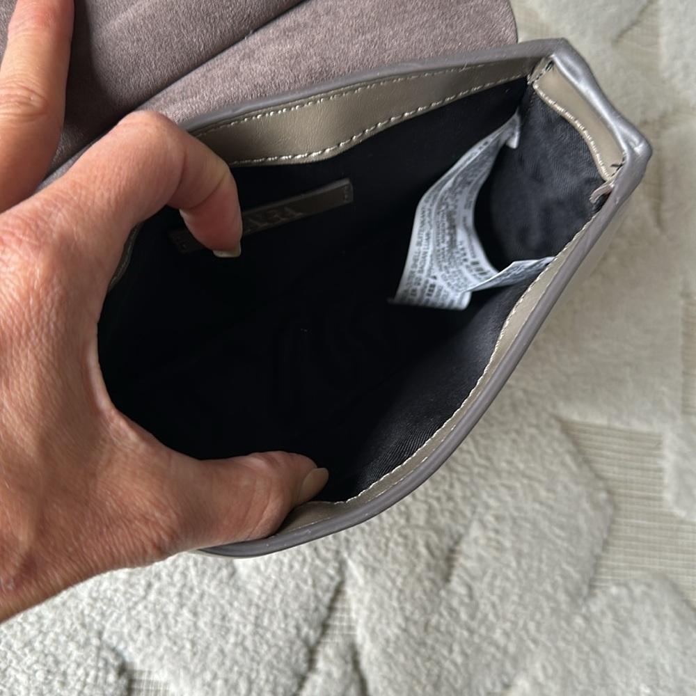 Zara Equestrian gray tassel crossbody bag - Picture 11 of 16